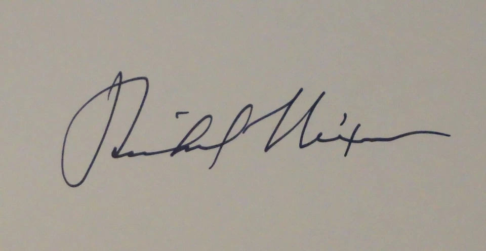 The Memoirs of Richard Nixon 1988 - Signed Easton Press Edition