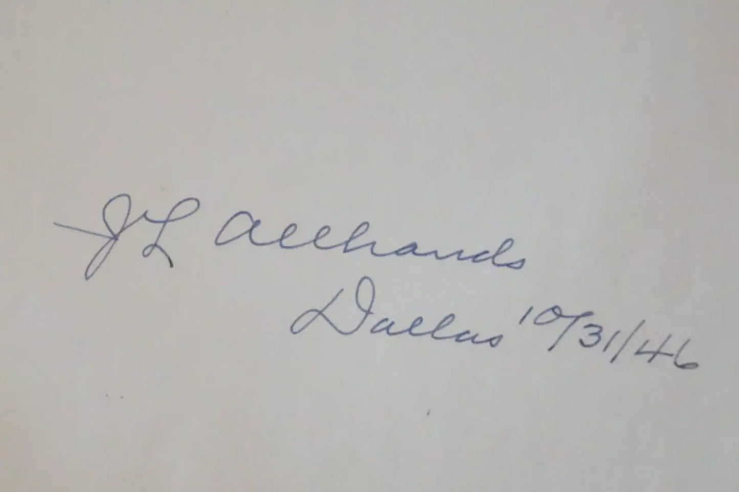 Boll Weevil: Trinity & Brazos Valley Railway by J. L. Allhands 1946 - Signed Limited Edition