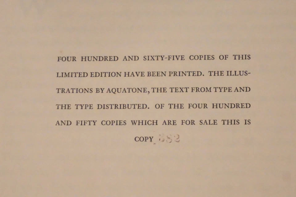 Catalogue of The Etchings of Joseph Pennell by Louis Wuerth 1928 - Limited Edition