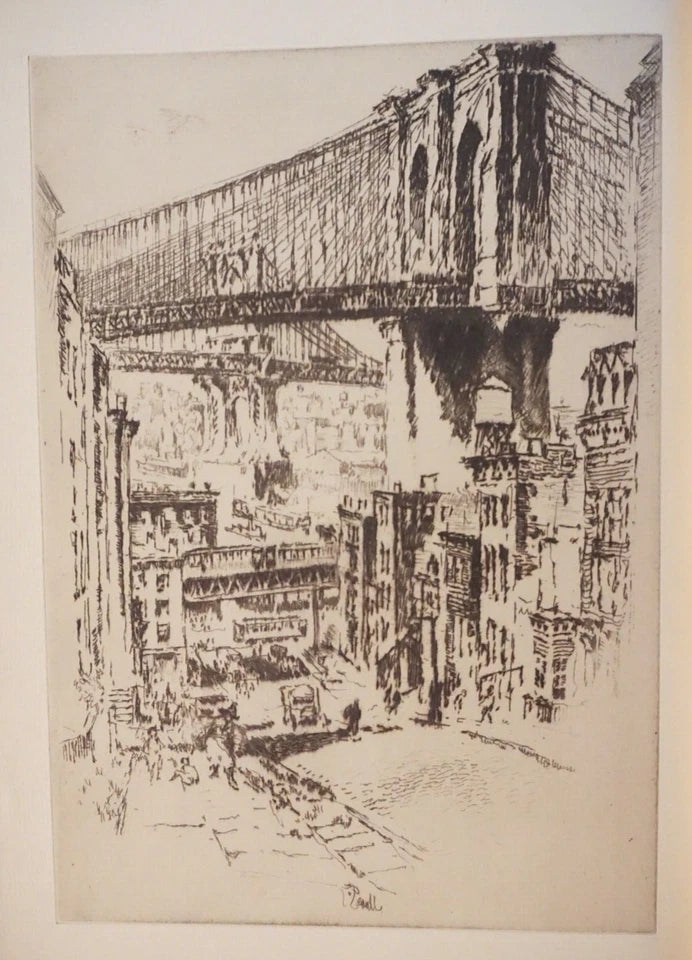 Catalogue of The Etchings of Joseph Pennell by Louis Wuerth 1928 - Limited Edition
