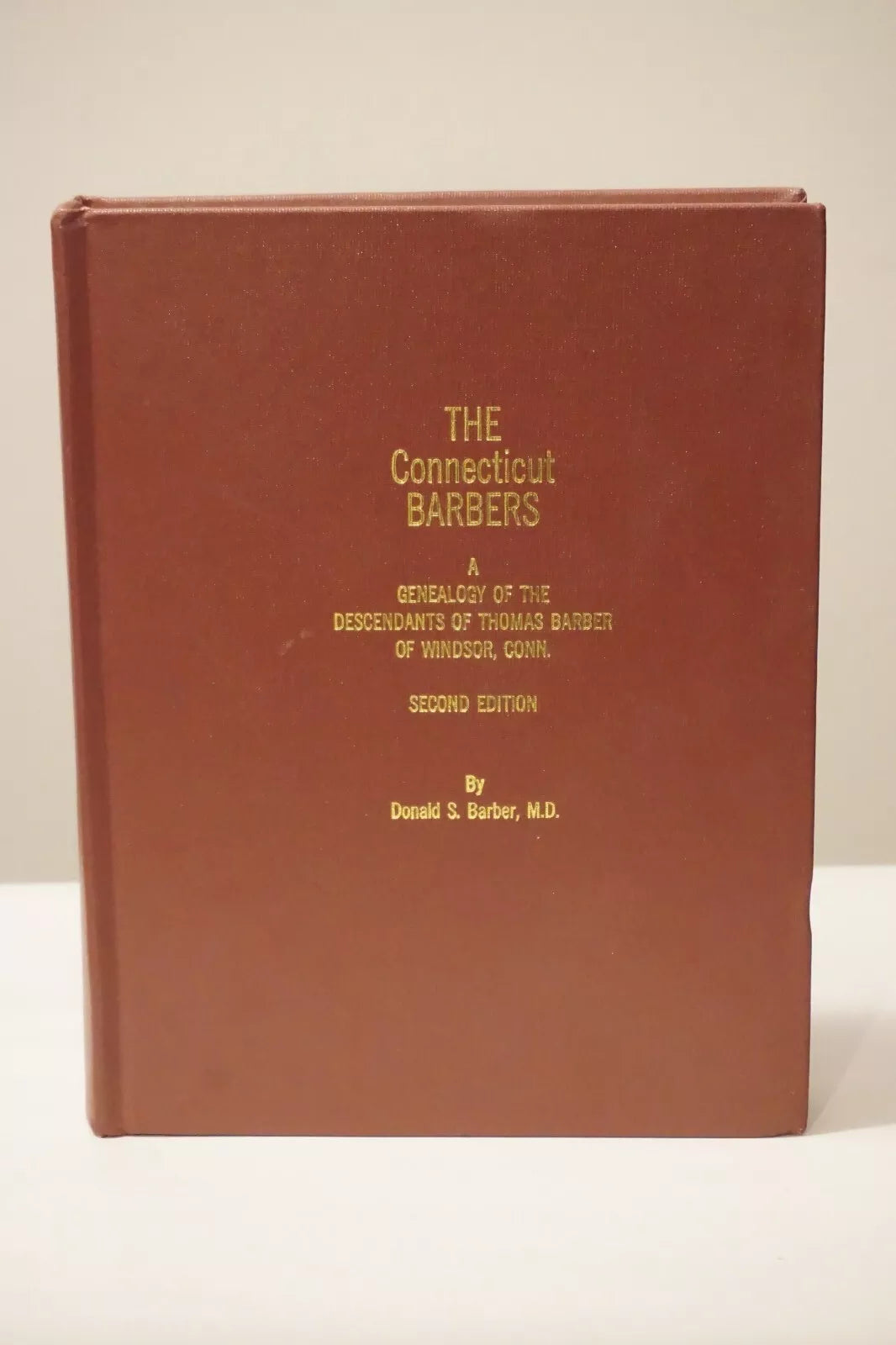 The Connecticut Barbers by Donald S. Barber 2001