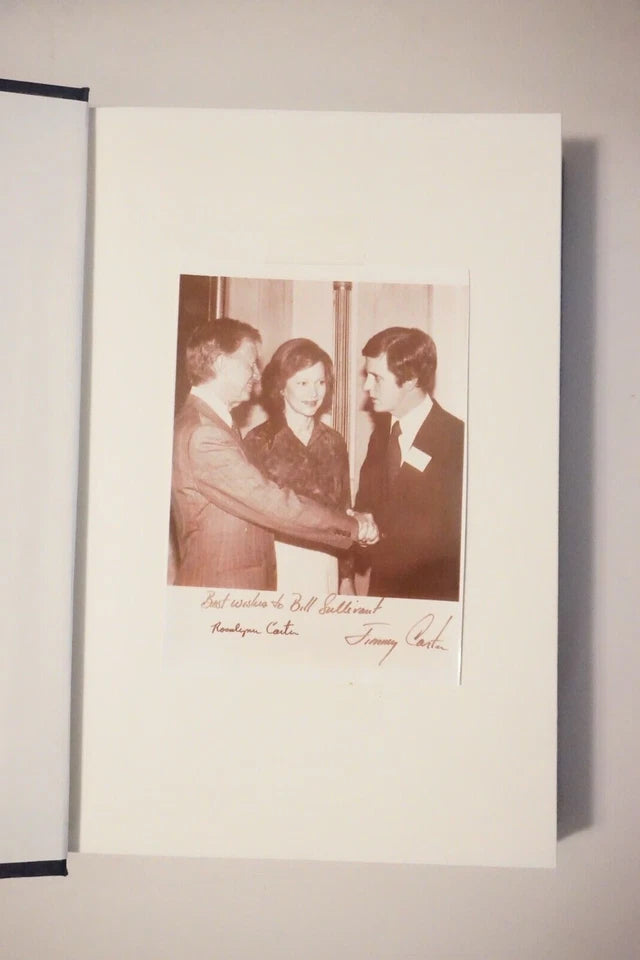 White House Diary by Jimmy Carter 2010 -With Signed Photo Jimmy & Rosalynn Carter
