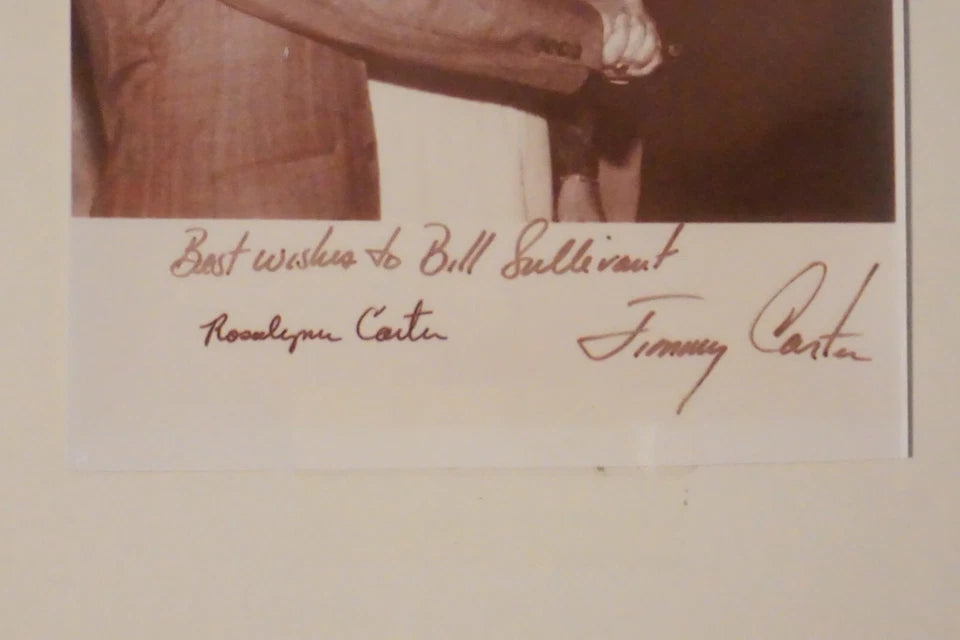 White House Diary by Jimmy Carter 2010 -With Signed Photo Jimmy & Rosalynn Carter