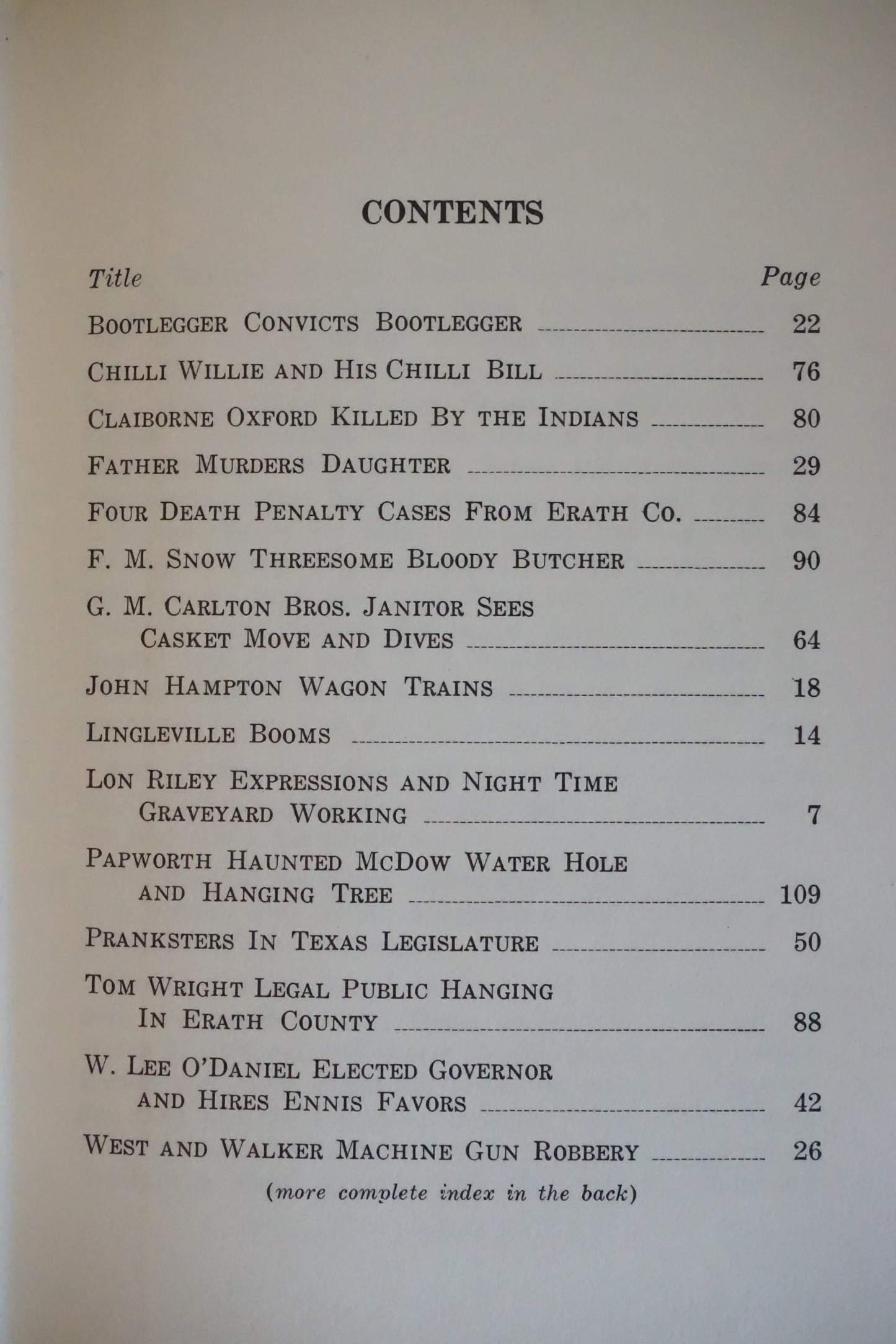 People-Events and Erath County, Texas by Arden Jean Schuetz 1970