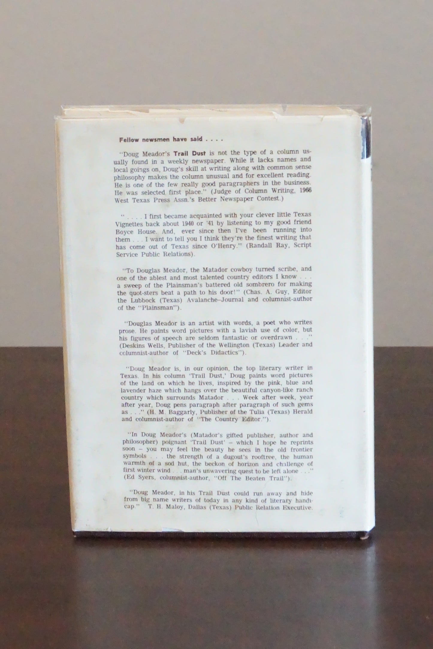 Trail Dust by Douglas Meador 1967 - Signed
