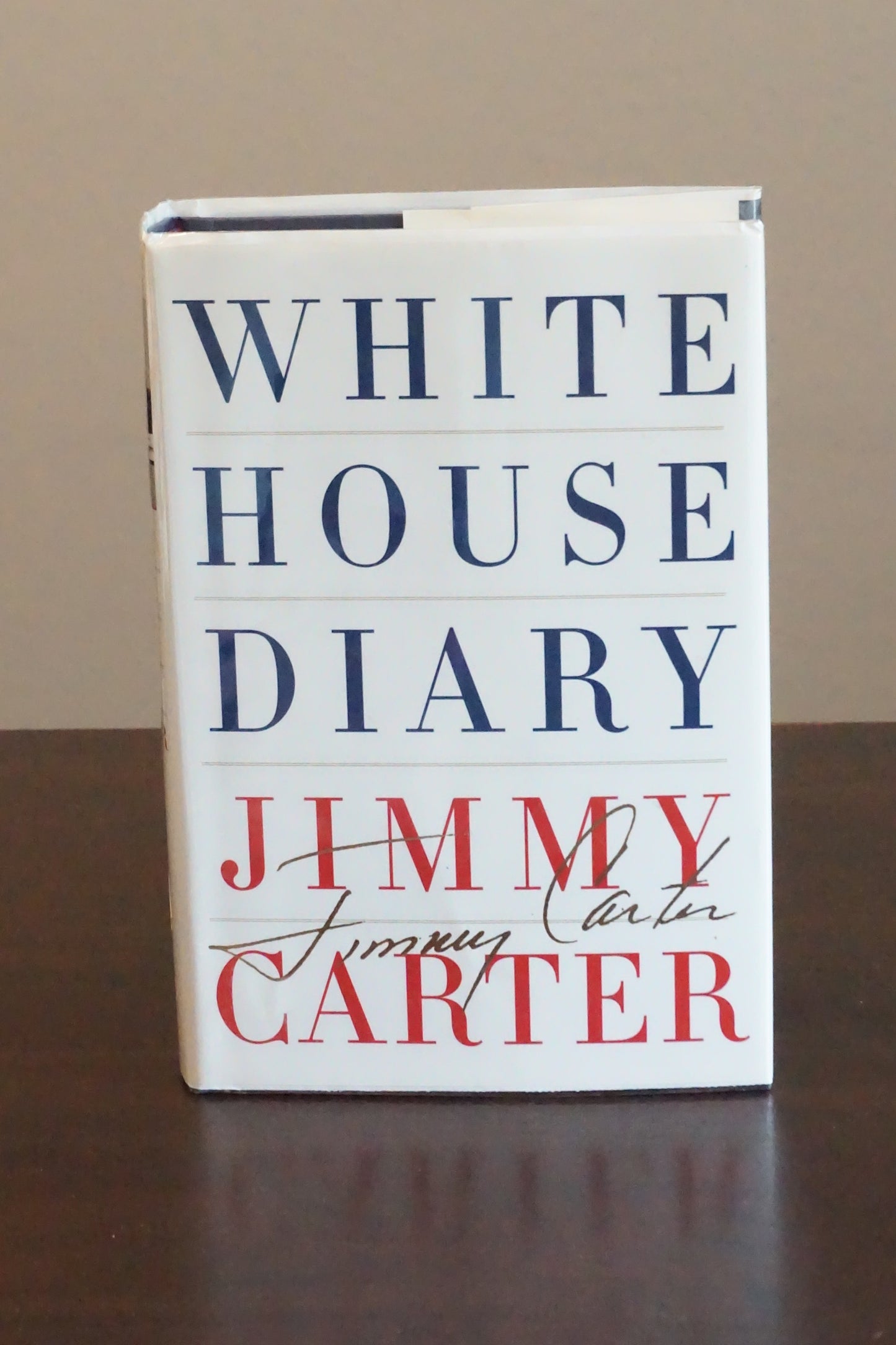 White House Diary by Jimmy Carter 2010 - Signed