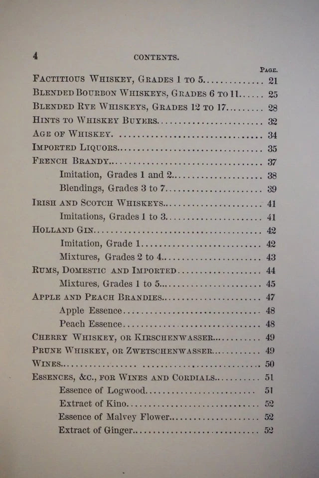 The Art of Blending and Compounding Liquors and Wines by Joseph Fleischman 1885