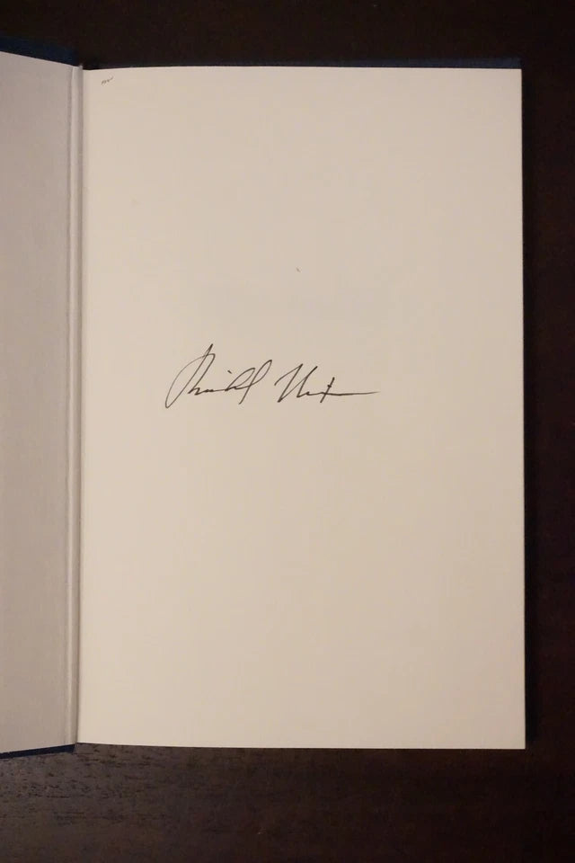 Real Peace: A Strategy for the West by Richard Nixon 1983 - Signed
