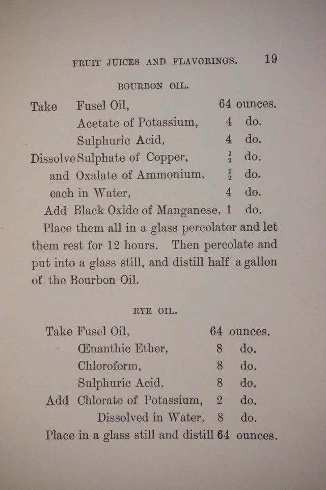 The Art of Blending and Compounding Liquors and Wines by Joseph Fleischman 1885