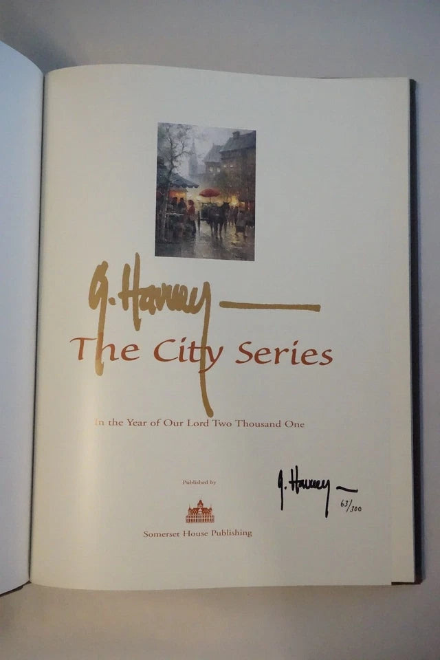 The City Series Medallion Edition by G. Harvey 2001 - Leather Limited with Print