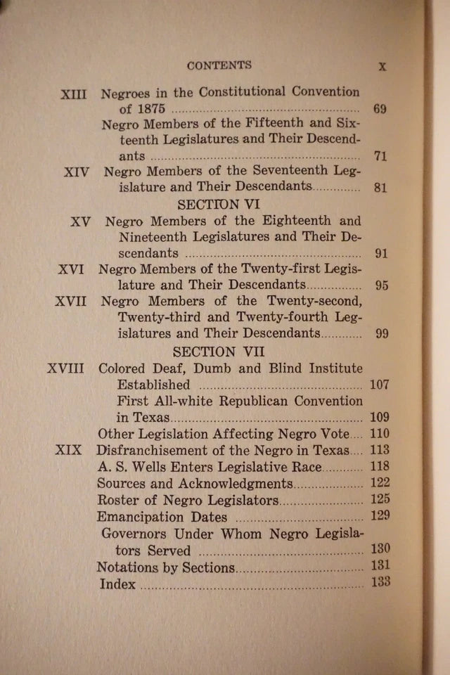 Negro Legislators of Texas by J. Mason Brewer 1935