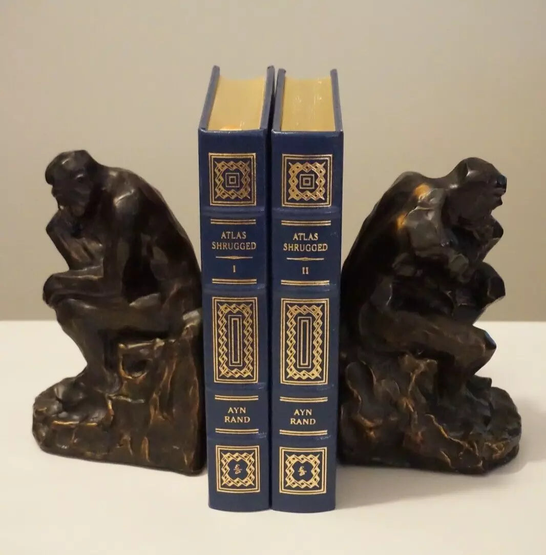 Atlas Shrugged - Volumes 1 and 2 by Ayn Rand 2000 - Easton Press
