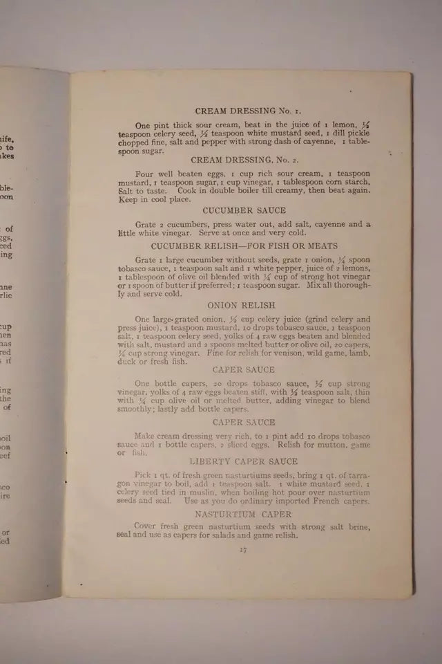 Very Rare Arkansas City, Kansas Cookbook - Early 1900's