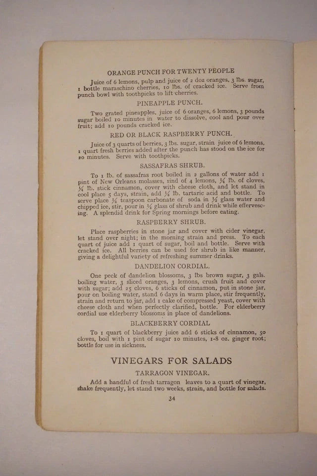 Very Rare Arkansas City, Kansas Cookbook - Early 1900's