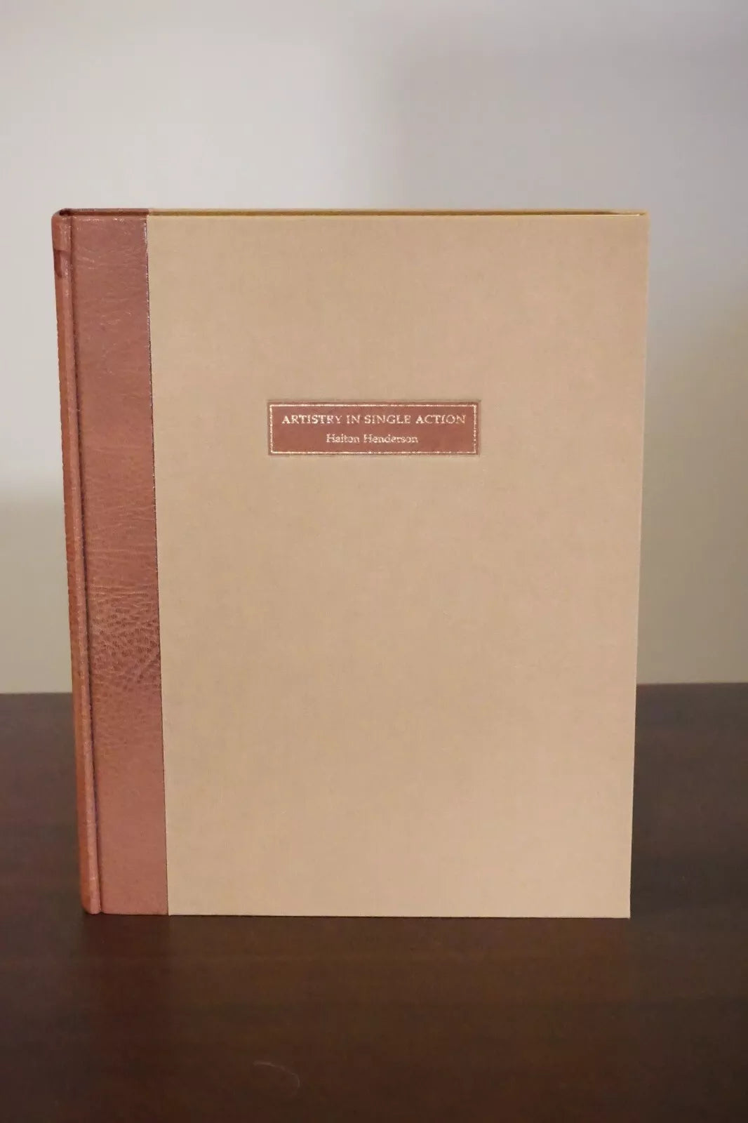Artistry In Single Action by Halton Henderson 1989 - Signed Limited Edition