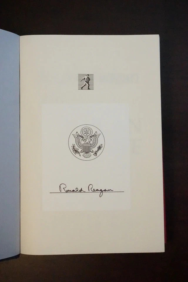 An American Life by Ronald Reagan 1990 - Signed