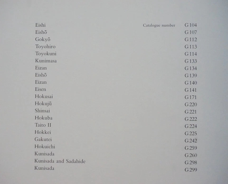 The Baur Collection Japanese Prints: Volumes I and II by Matthi Forrer