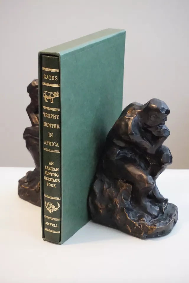 Trophy Hunter in Africa by Elgin T. Gates 1988 - Signed Limited Edition