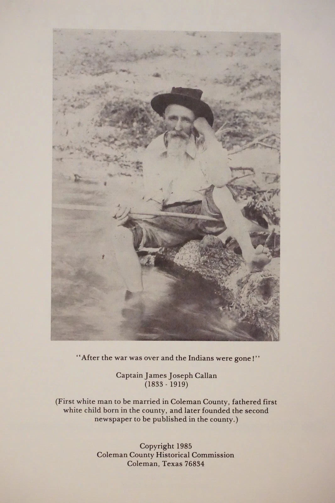 A History of Coleman County, Texas Volumes 1 and 2 - 1985