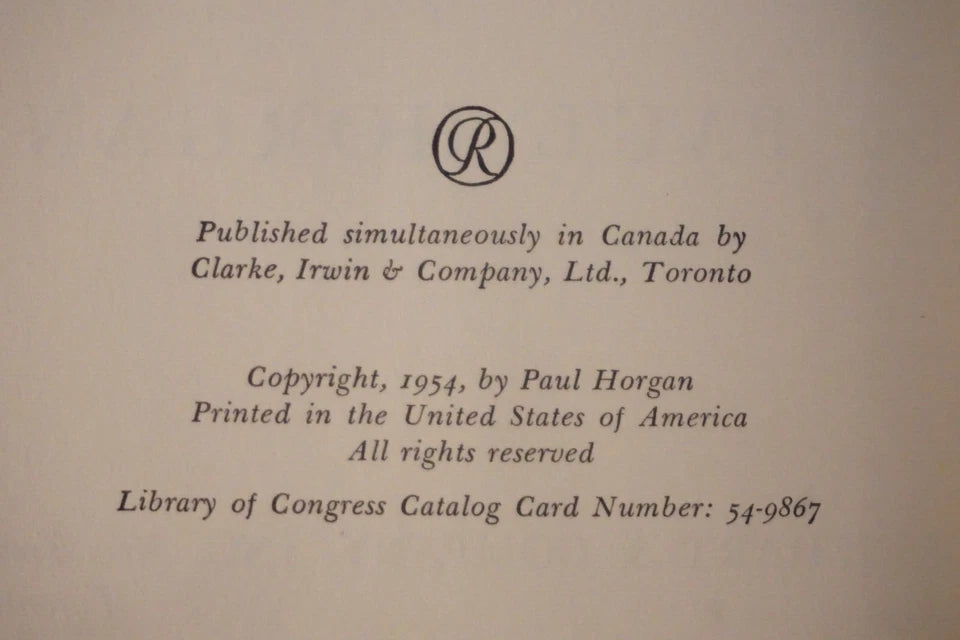 Great River: The Rio Grande in North American History by Paul Horgan 1954