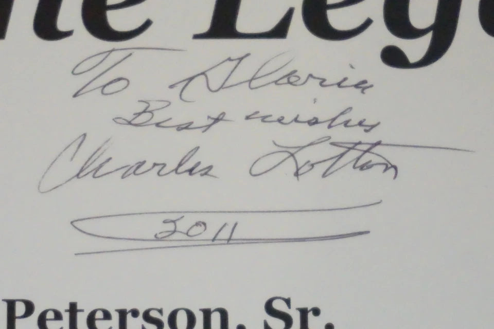 Lotton Glass - The Legacy Signed by Charles Lotton