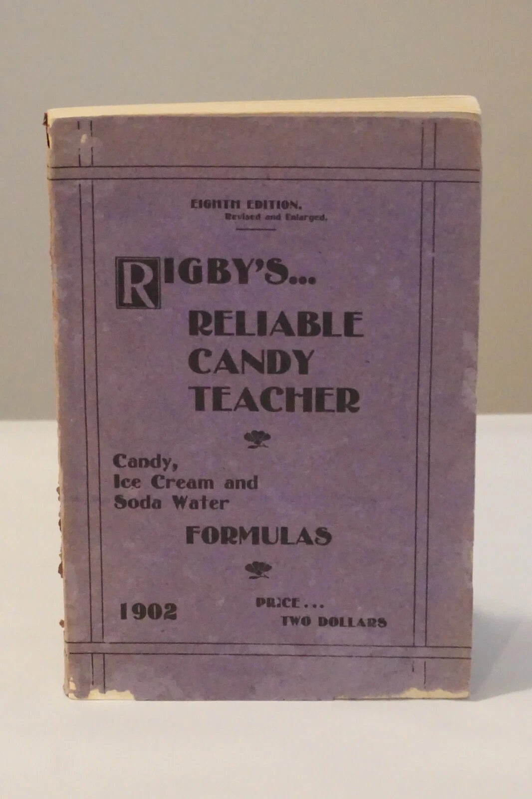 Very Rare 1902 Rigby's Reliable Candy Teacher