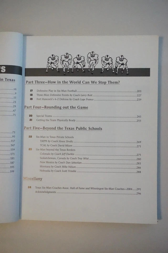 Six-Man Football by C.H. Underwood 2005