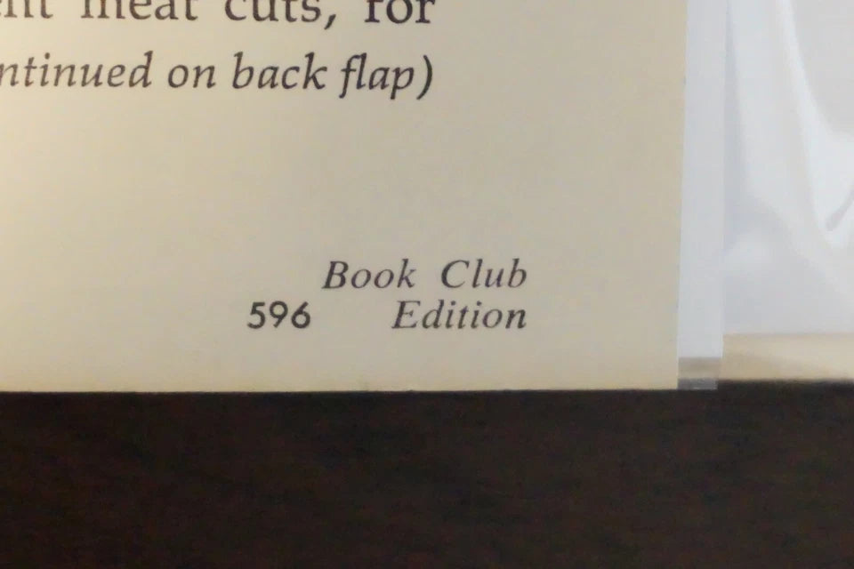 Mastering The Art of French Cooking by Julia Child 1961 - Signed BCE