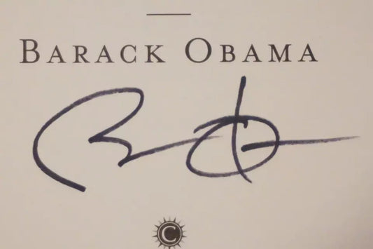 The Audacity of Hope by Barak Obama 2006 - Signed 1st Edition