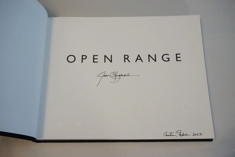 Open Range by John Langmore 2018 - Signed 1st Edition