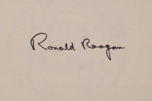 Speaking My Mind by Ronald Reagan 1989 - Signed 1st Edition