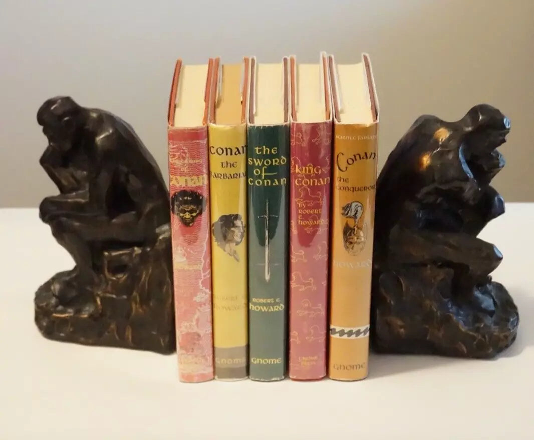 Collection of Five Gnome Press Conan The Barbarian by Robert E. Howard