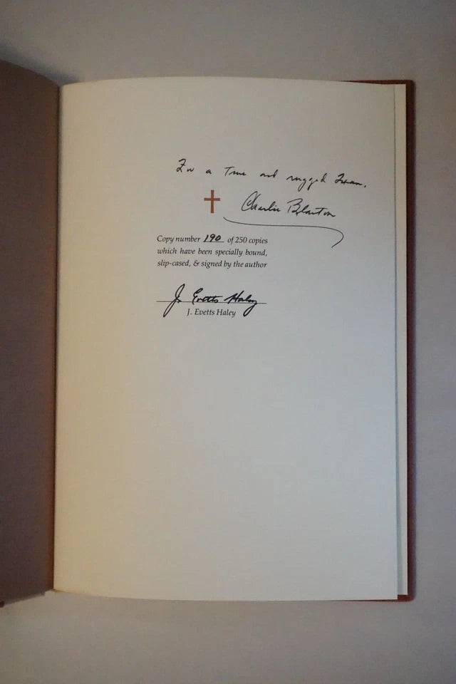 The Alamo Mission Bell by J. Evetts Haley 1974 - Signed Limited Edition