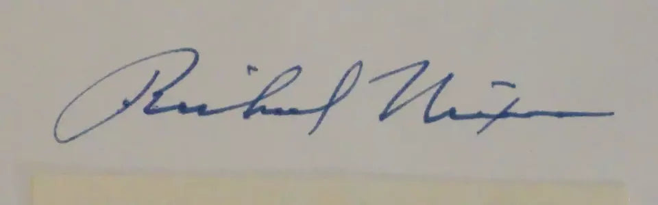The Memoirs of Richard Nixon 1978 - Signed