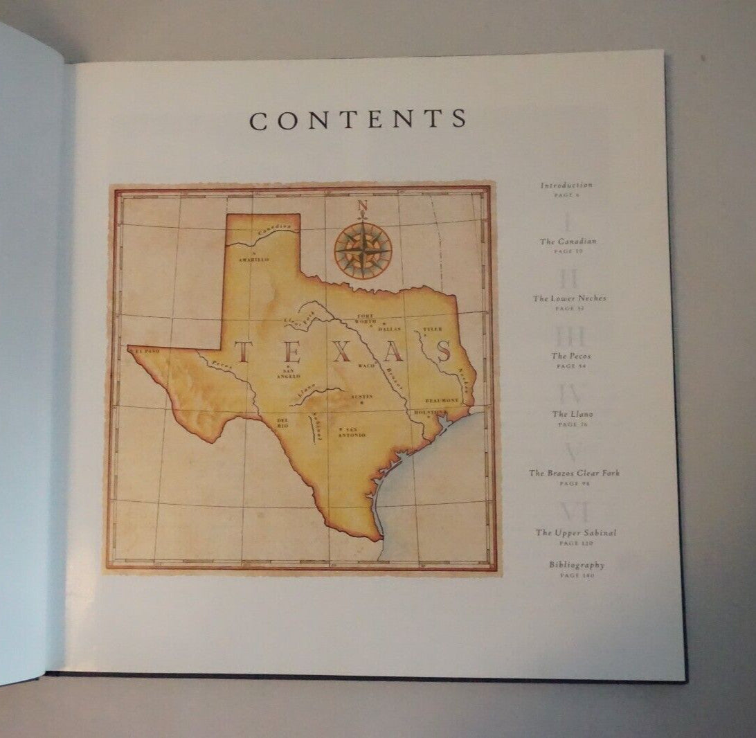 Texas Rivers by John Graves 2002 Hardcover Signed 1st Edition