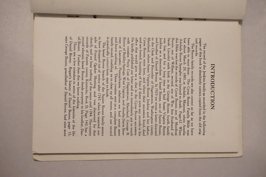 The Jenkins, Boon, and Lincoln Family Records by W. Y. Jenkins Genealogy