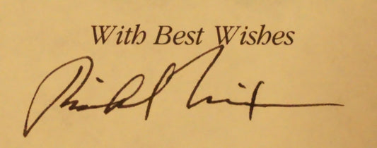 Seize The Moment by Richard Nixon 1992 Signed HC DJ