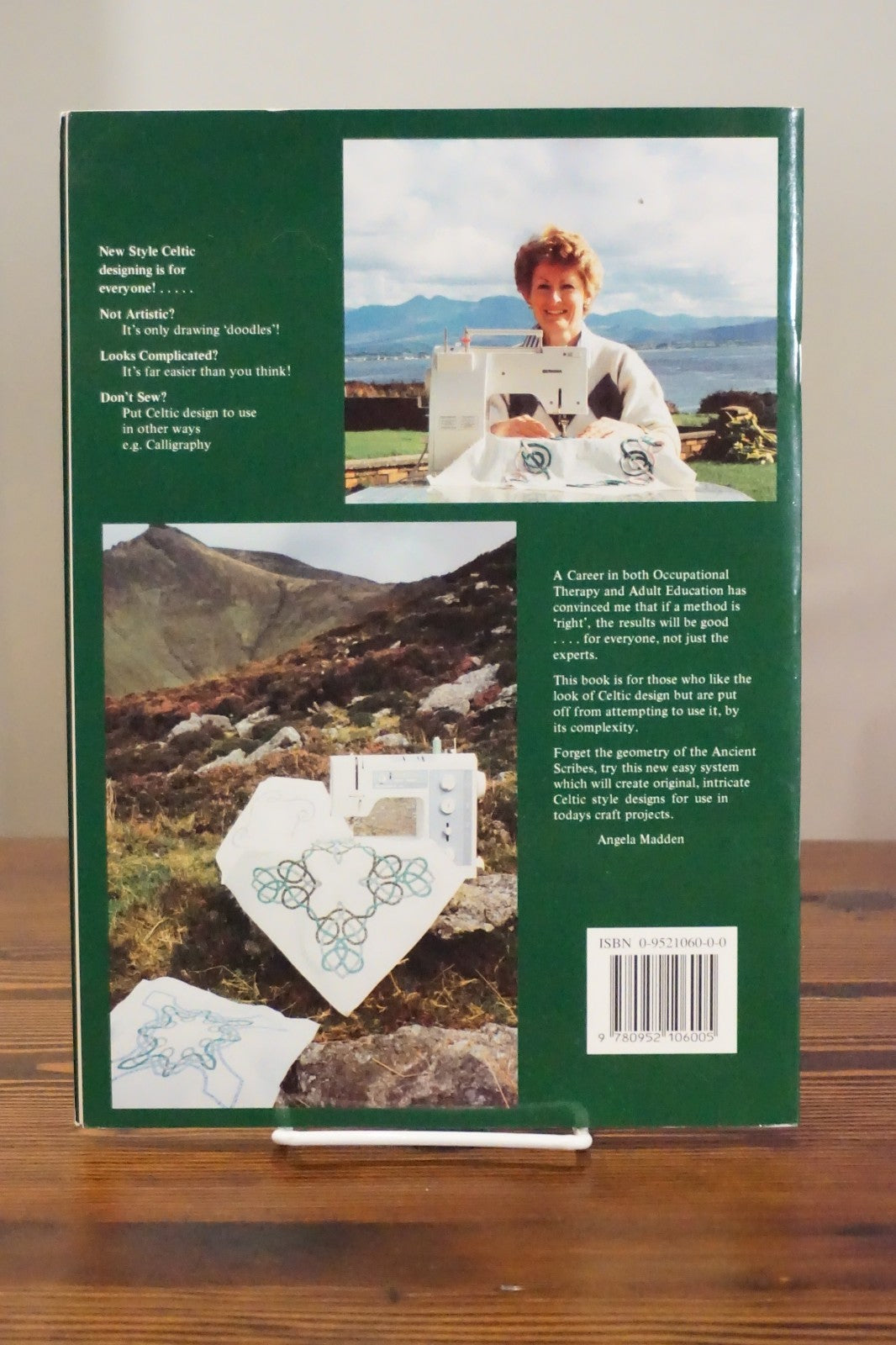 Sew Easy Celtic Angela Madden First Edition 1993 Applique Quilting Pattern Book