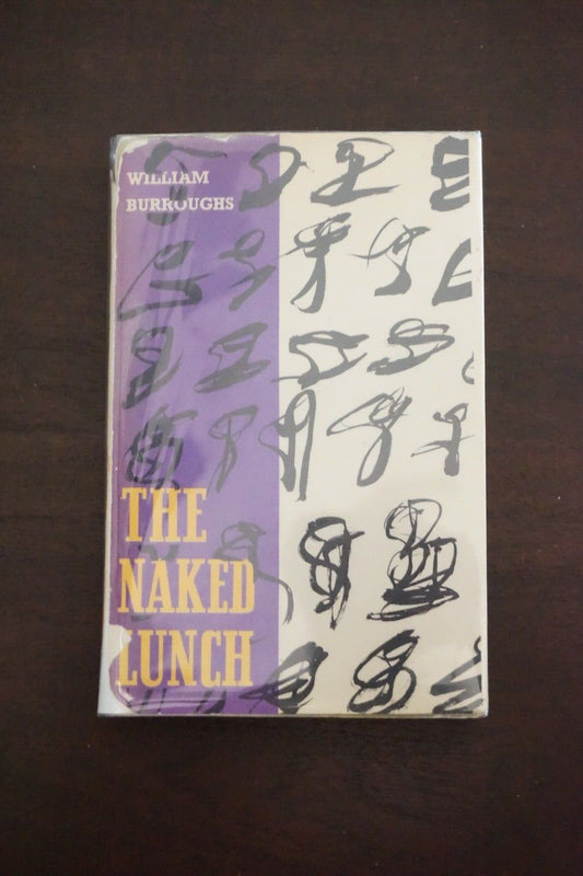 The Naked Lunch by William Burroughs- The Olympia Press 1959 DJ