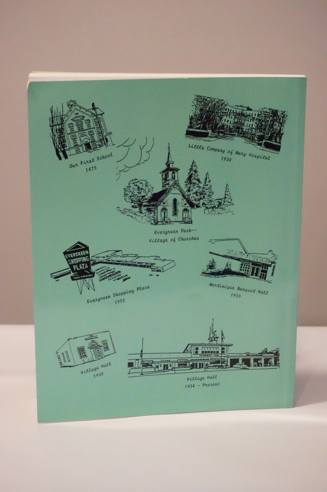 Evergreen Park, Illinois Centennial Celebration Book 1993 Softcover