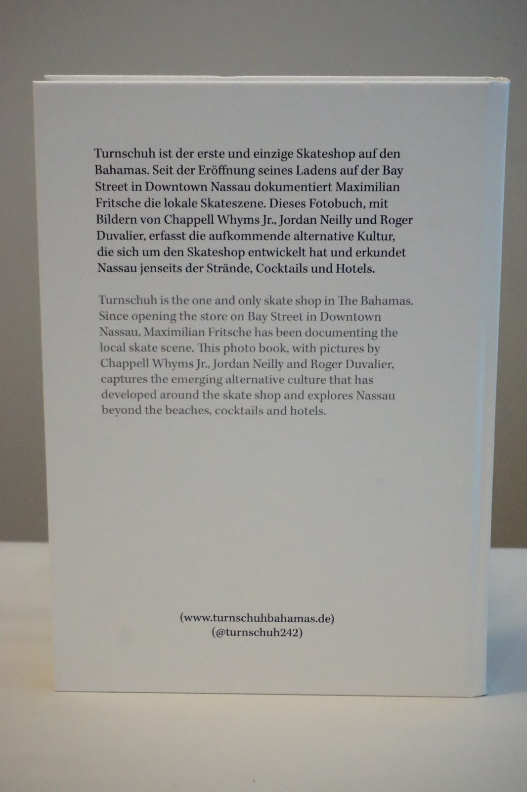 Turnschuh Fotobuch Volume 1 - Hardcover Signed Skateboarding