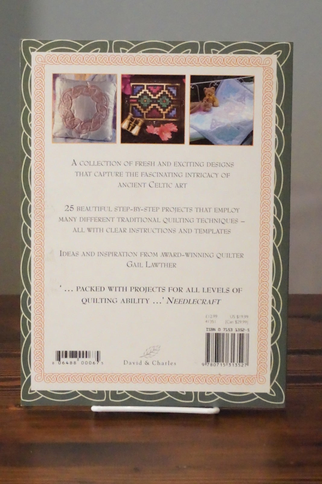 Celtic Quilting by Gail Lawther 2002 Softcover 25 Projects Patterns