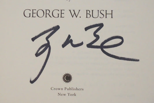 41 - A Portrait of My Father by George W. Bush 2014 Signed 1st Edition HC DJ