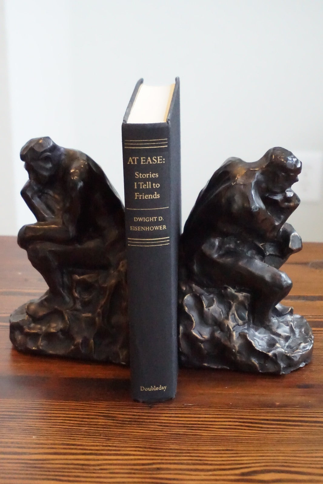At Ease - Stories I Tell To Friends by Dwight D. Eisenhower 1967 Signed HC DJ