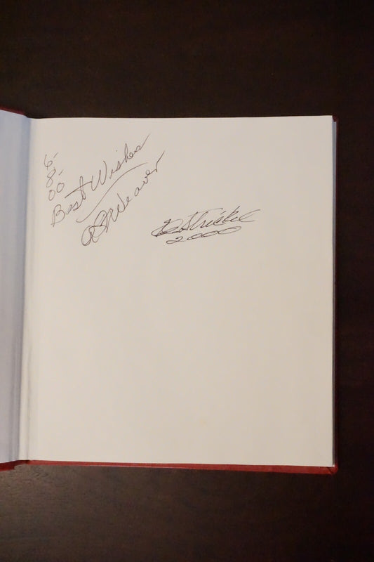Time Was In Mineral Wells by A. F. Weaver 1988 Signed Hardcover Dust Jacket