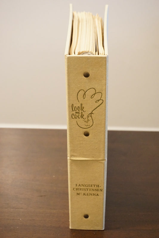 The Look and Cook Cookbook by Langseth-Christenen and McKenna
