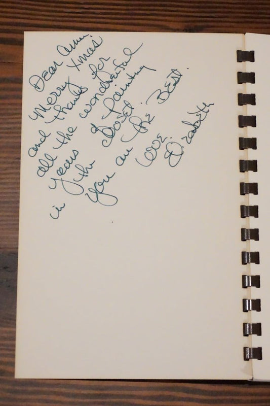The Recipes of Raspberry Cove Elizabeth Robertson Smith Cookbook Inscribed