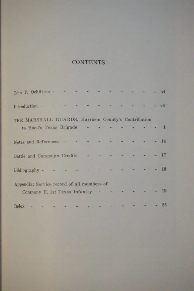 The Marshall Guards by Harold B. Simpson 1967 - Signed Limited Edition 1 of 50