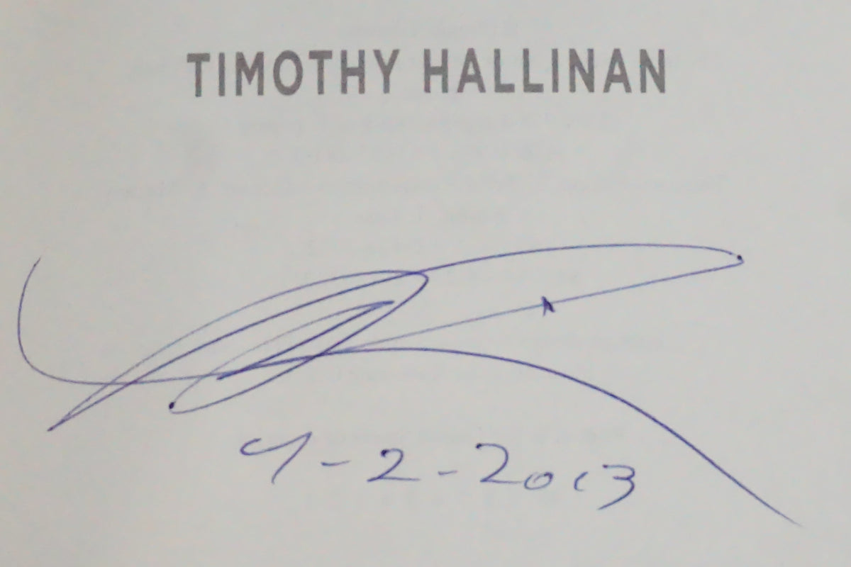 The Fame Thief by Timothy Hallinan 2013 Signed Dated First Edition Hardcover