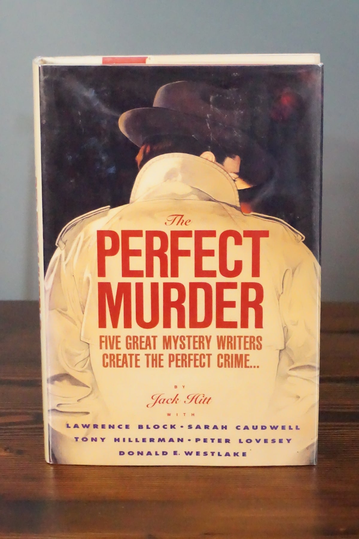 The Perfect Murder by Jack Hitt 1991 Signed by Lawrence Block 1st Ed HC